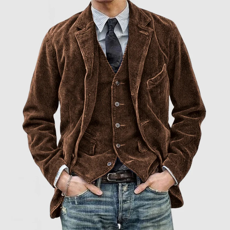Adolfo™ Vintage Jacket & Vest Set