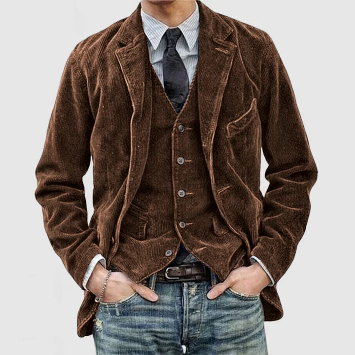 Adolfo™ Vintage Jacket & Vest Set