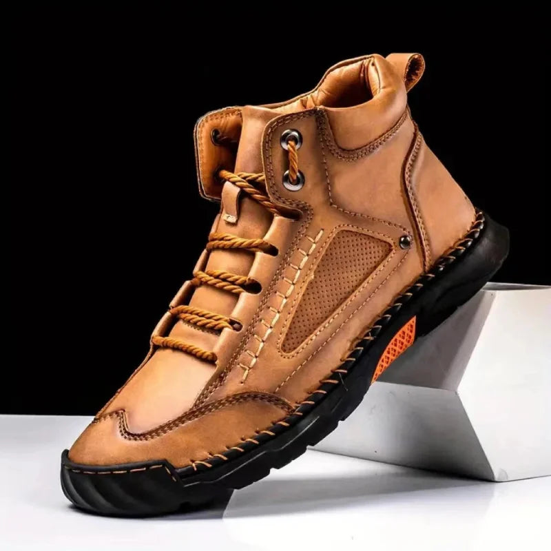 Salkin | Rugged Leather Shoes with Everyday Support