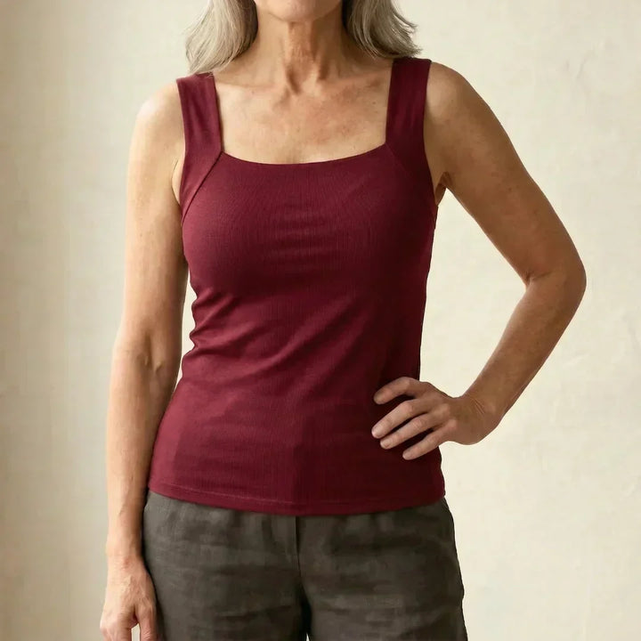 Roxy | Built-In Comfort Bra Tank Top