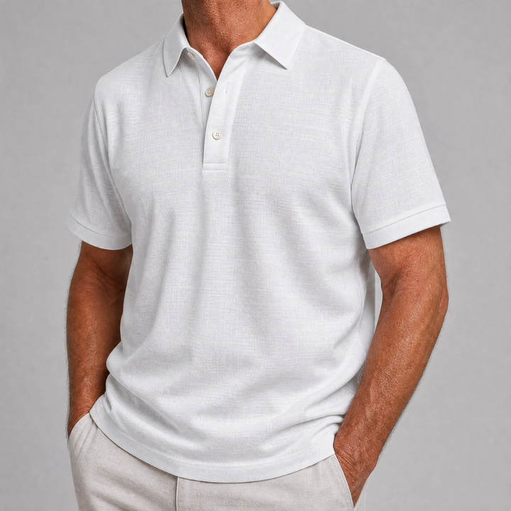 Tommaso | Elegant Linen Polo