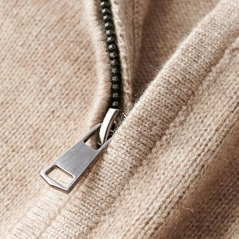 Effortless Comfort Zip Sweater