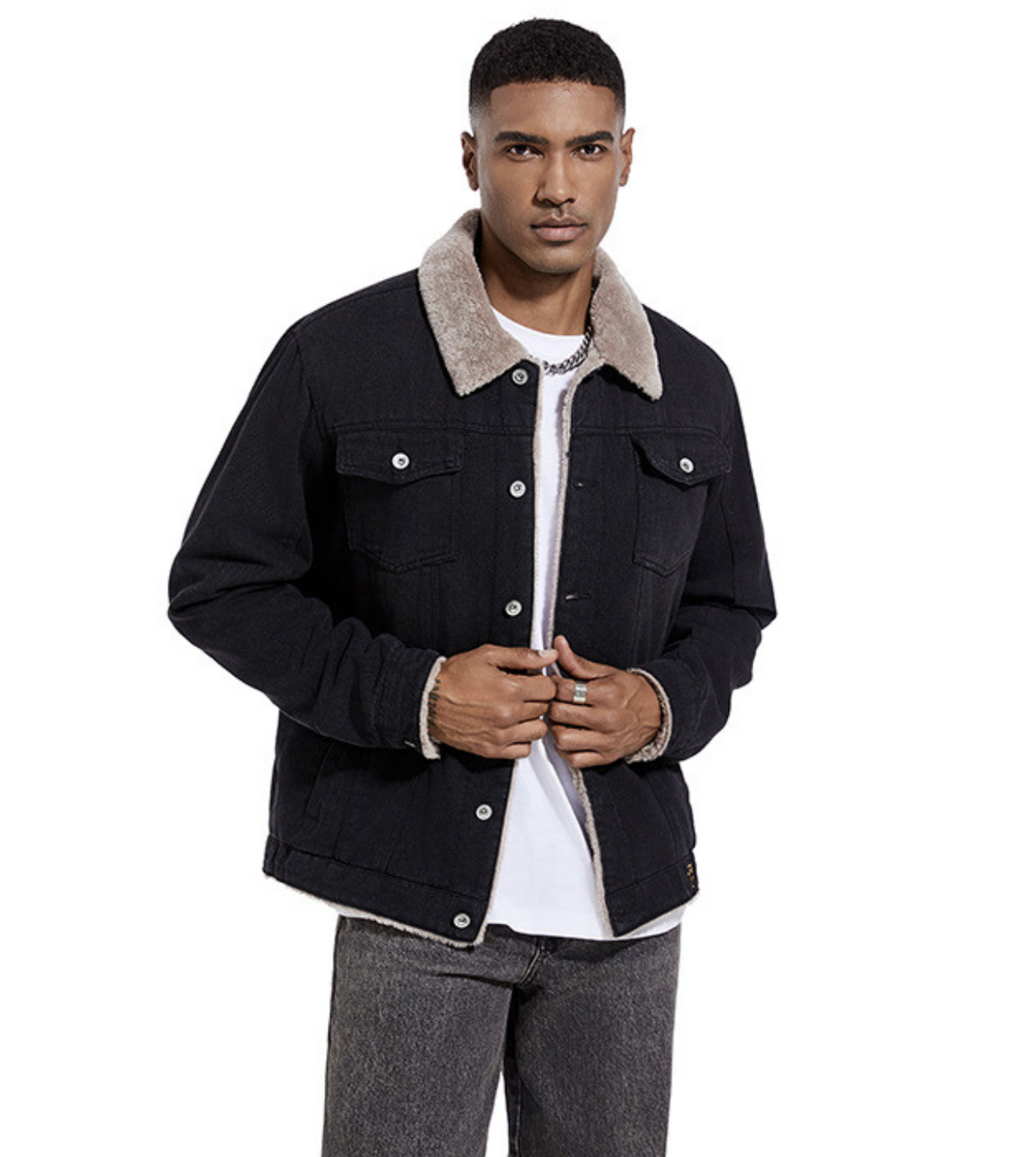 Evan™ | Modern Denim Jacket