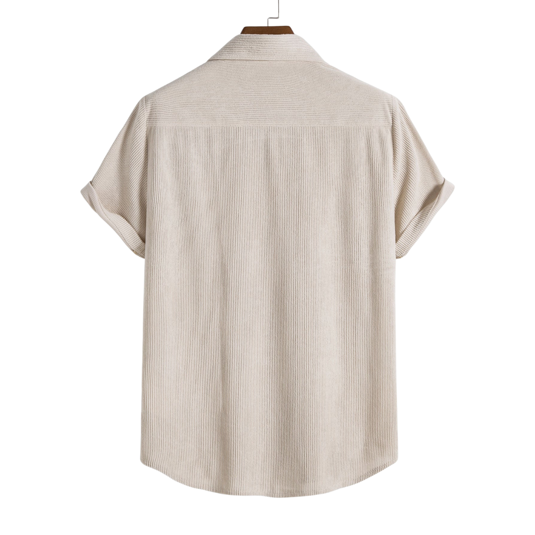 Shirt with Buttons and Short Sleeves