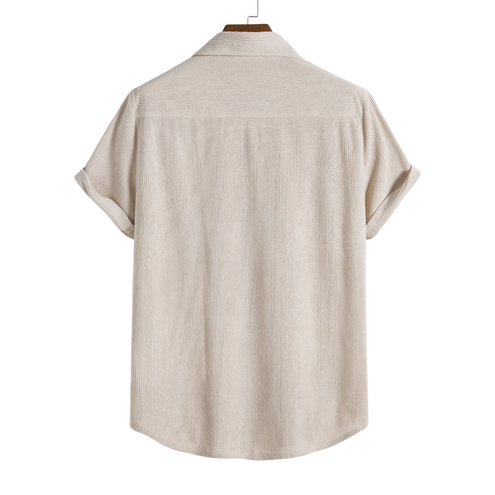 Shirt with Buttons and Short Sleeves