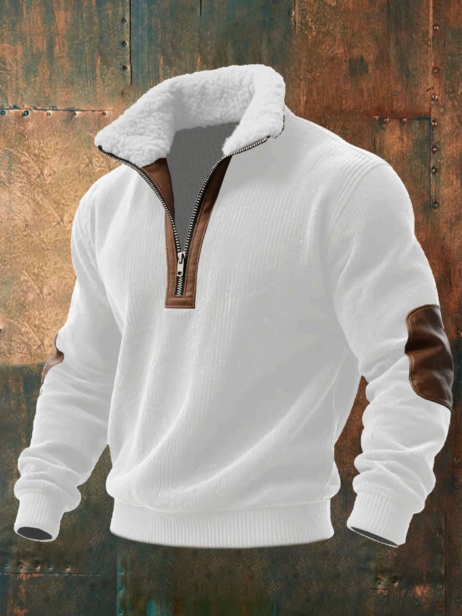 Aura | Quality Zip Up with Shearling Lined Collar