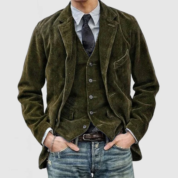 Adolfo™ Vintage Jacket & Vest Set