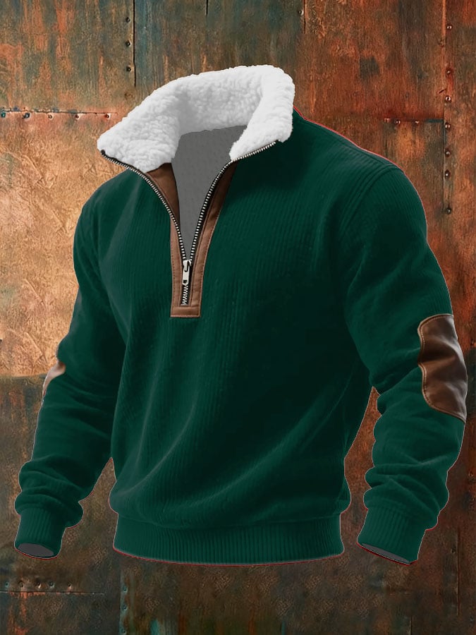 Aura | Quality Zip Up with Shearling Lined Collar