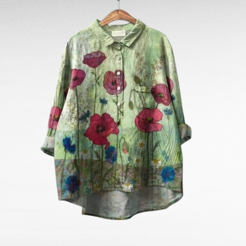 Mireva - Elegant Vintage Blouse
