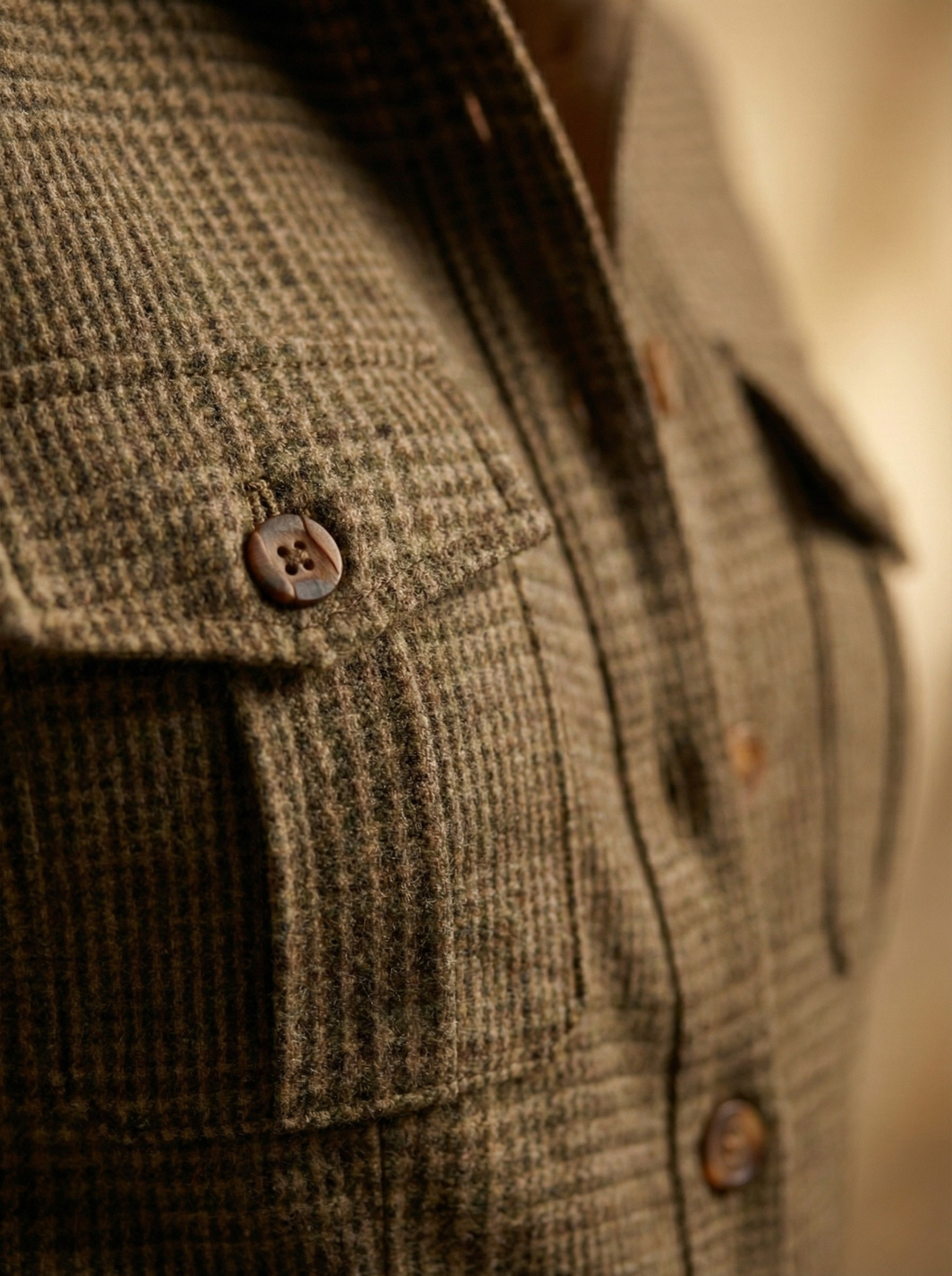Elga - Modern Tweed Jumpsuit