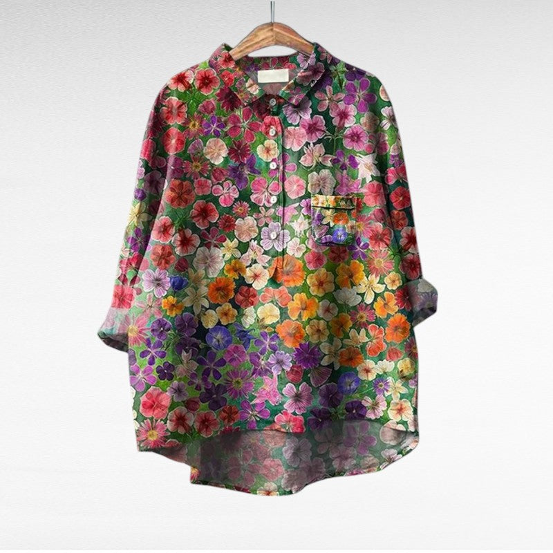 Mireva - Elegant Vintage Blouse