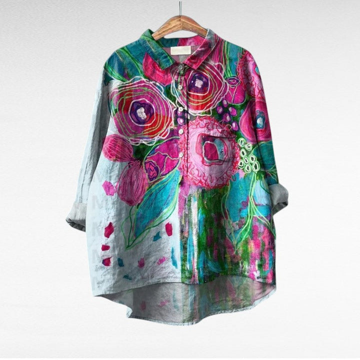 Mireva - Elegant Vintage Blouse