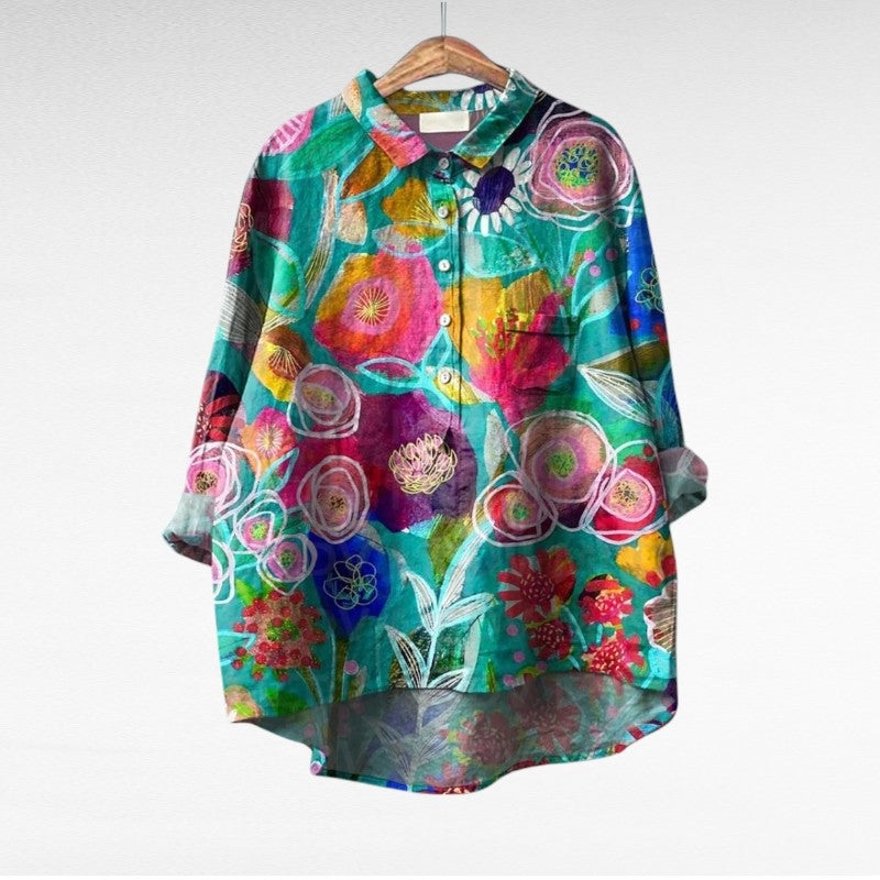 Mireva - Elegant Vintage Blouse