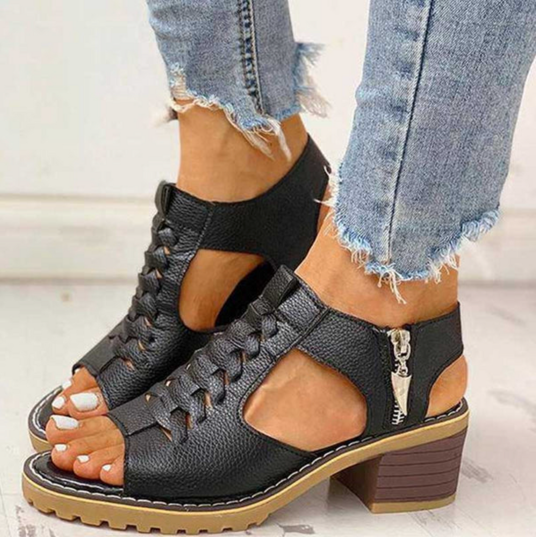 Ouida™ Elegant High Heeled Sandals