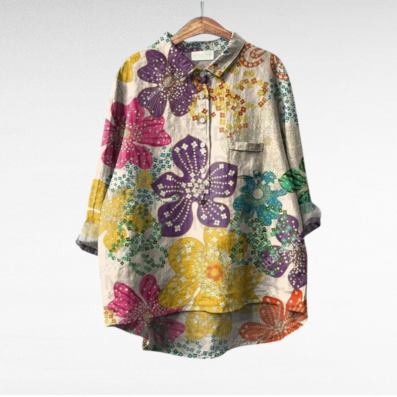 Mireva - Elegant Vintage Blouse