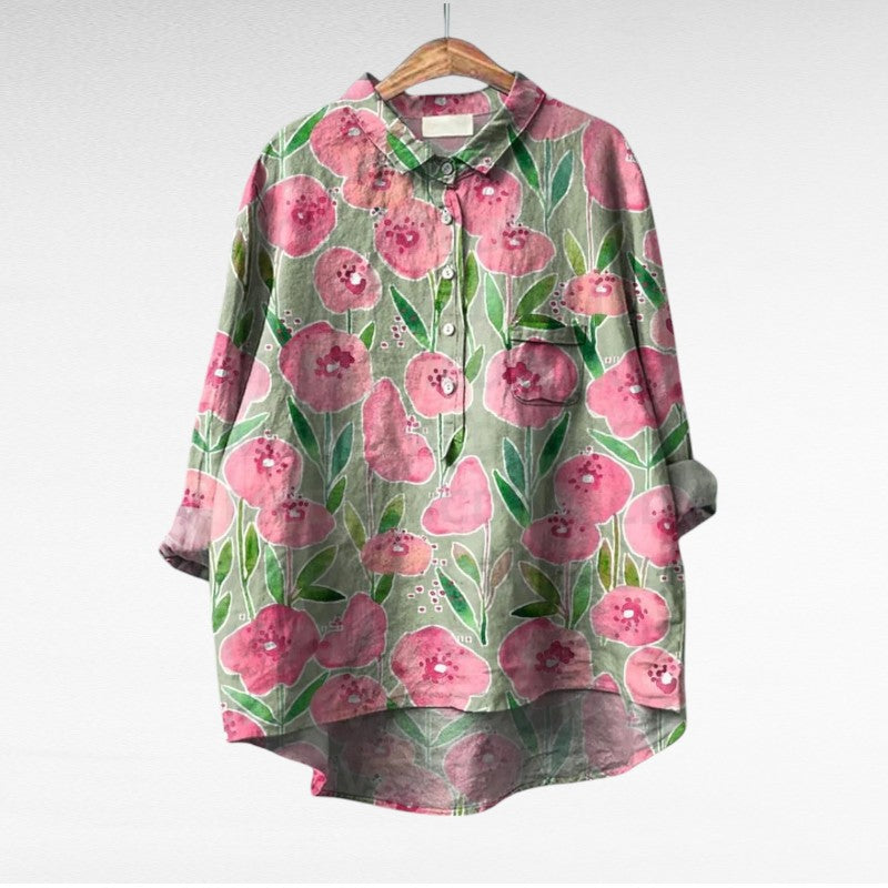Mireva - Elegant Vintage Blouse