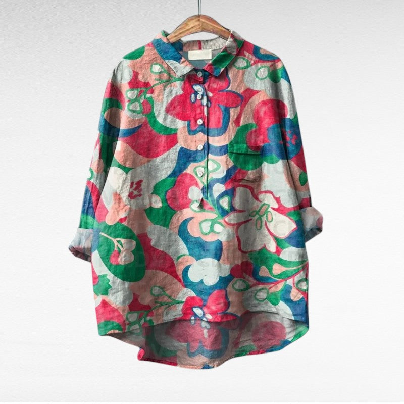 Mireva - Elegant Vintage Blouse