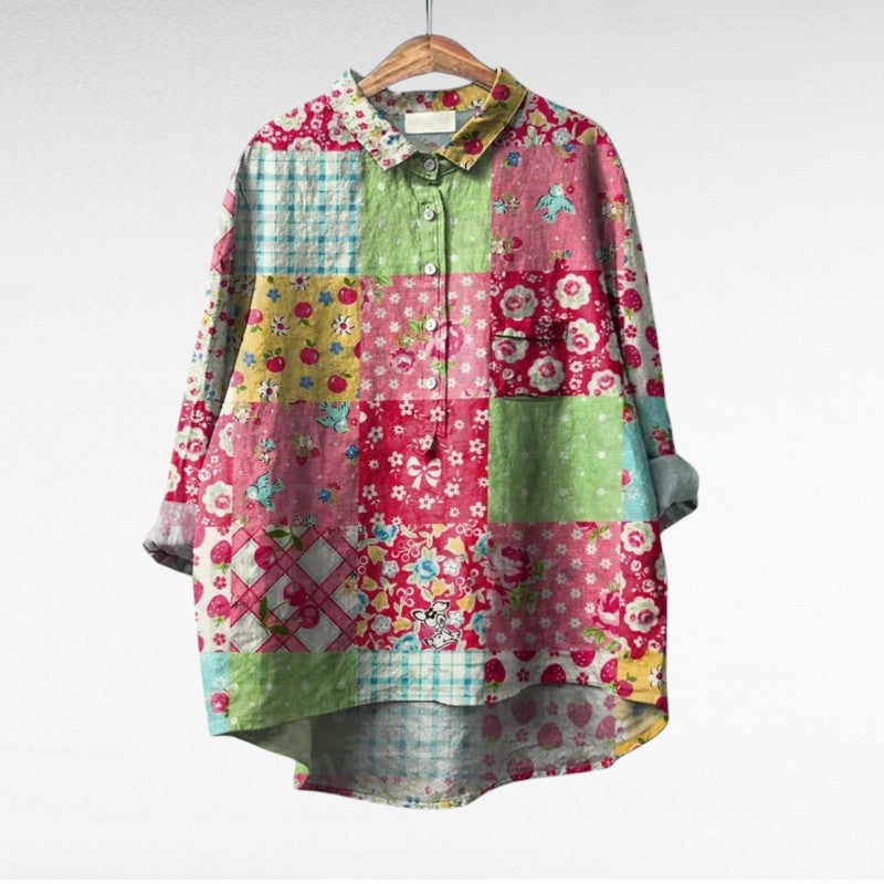 Mireva - Elegant Vintage Blouse