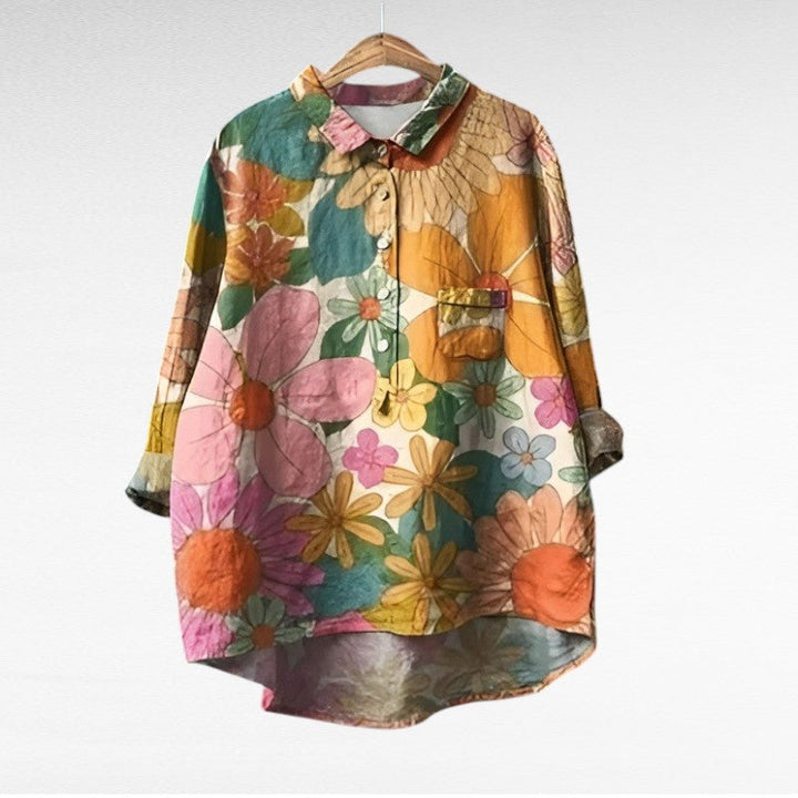 Mireva - Elegant Vintage Blouse