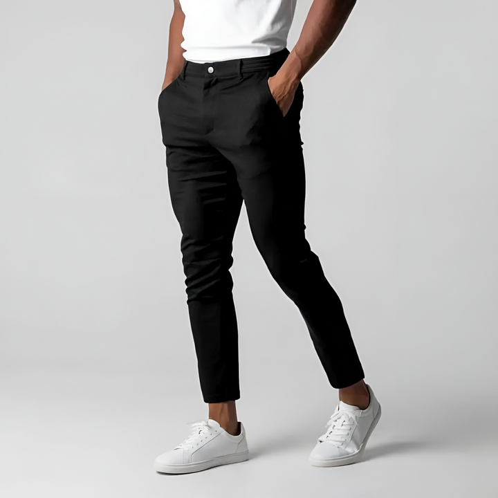 Simon | Business Casual Slim Fit Trousers for Men
