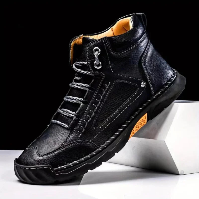 Salkin | Rugged Leather Shoes with Everyday Support