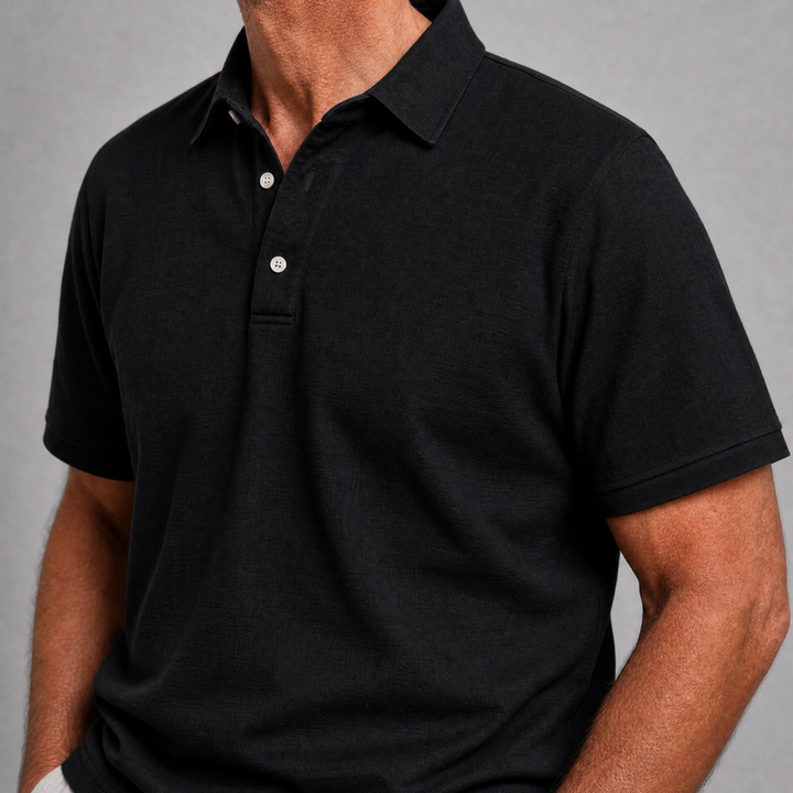 Tommaso | Elegant Linen Polo