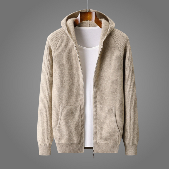 MERINO WOOL HOODIE