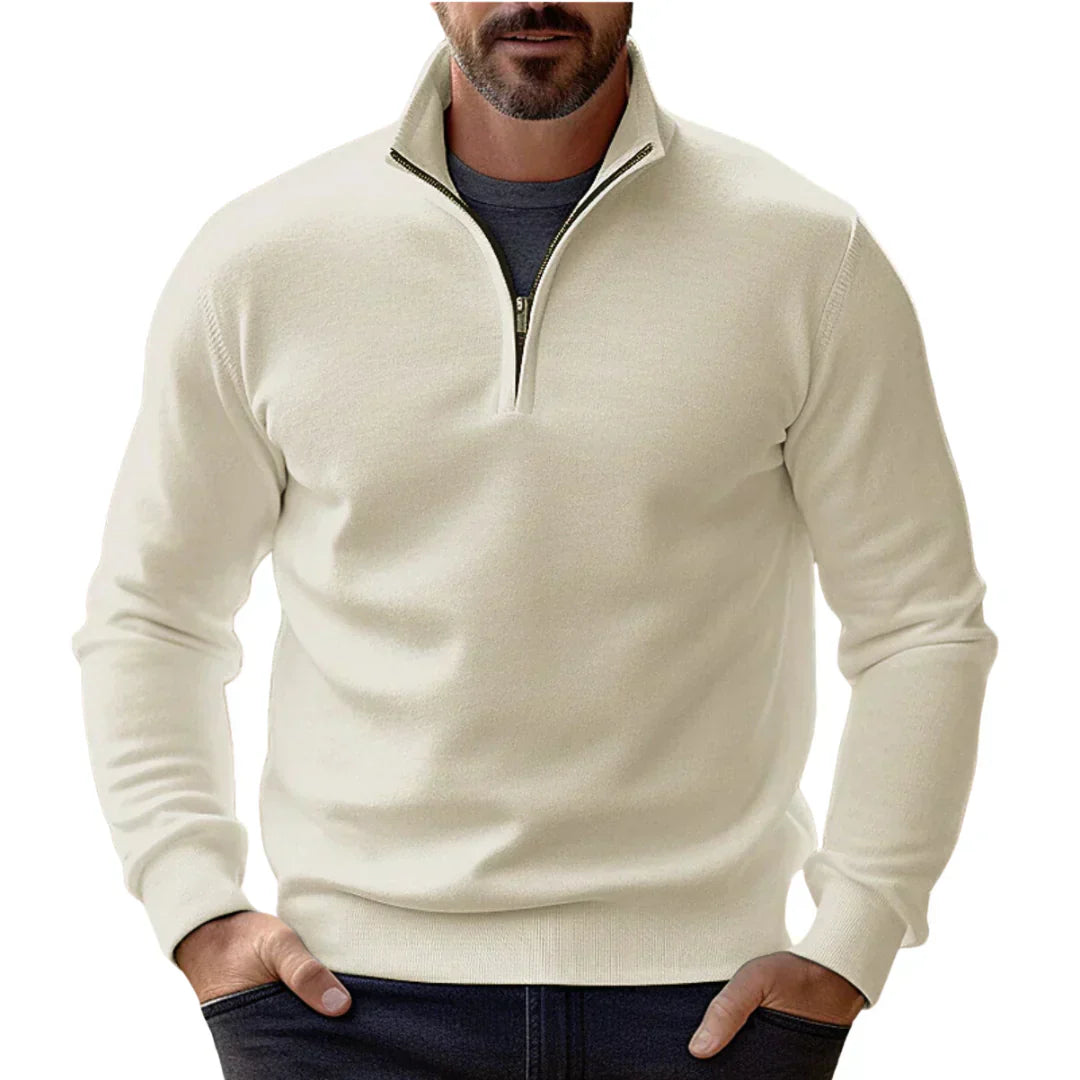 Davis | Cozy Zip-Up Sweater
