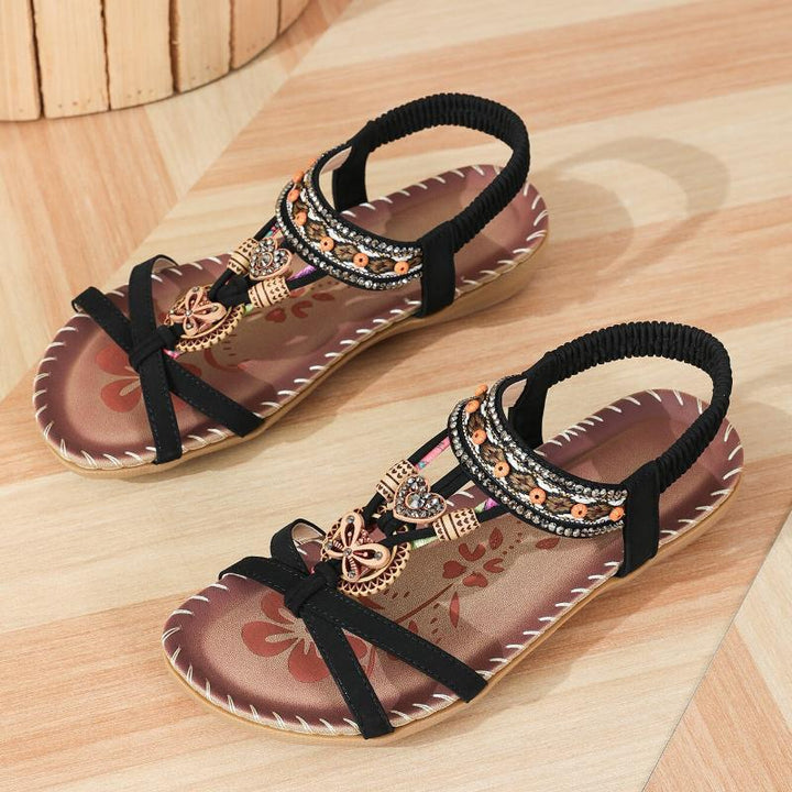 Flora | Ibiza Style Sandals Combining Comfort and Elegance