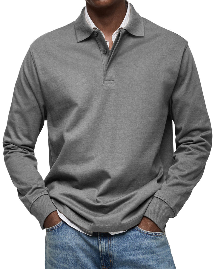 Beeckhoven™ | Casual Long Sleeve Polo Shirt