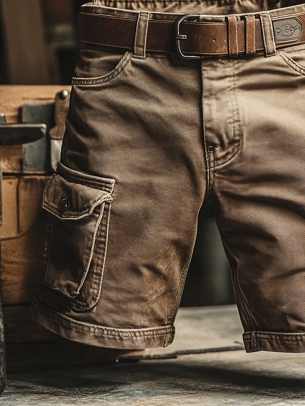 Cazel | Short Cargo Retro with Multiple Pockets