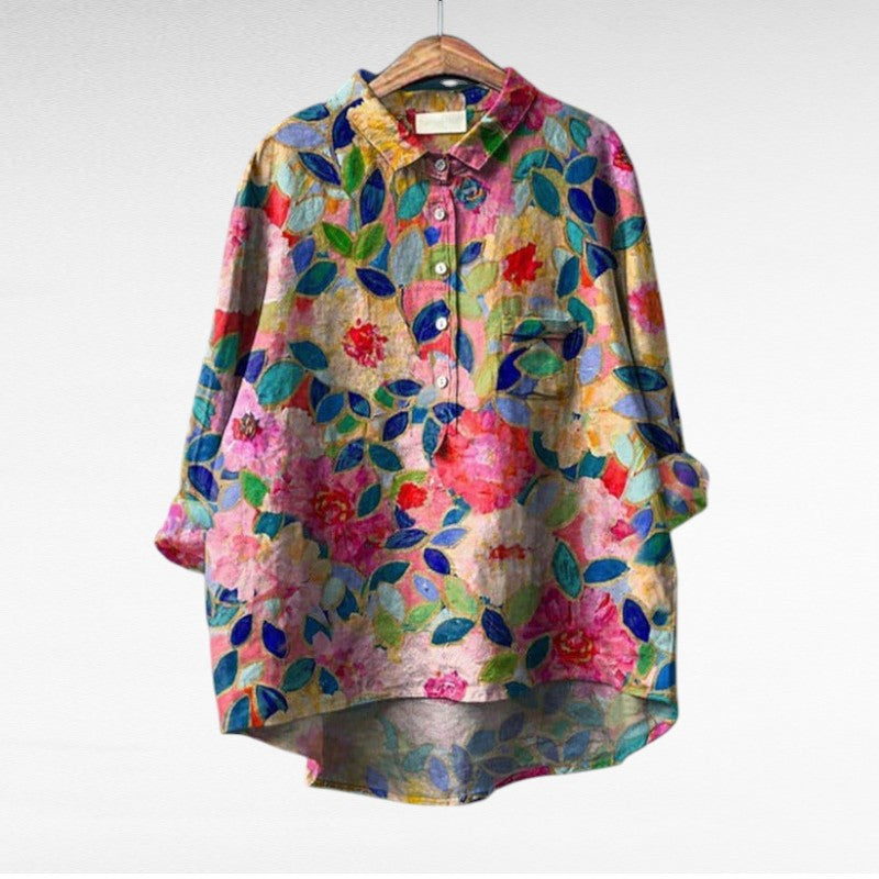 Mireva - Elegant Vintage Blouse