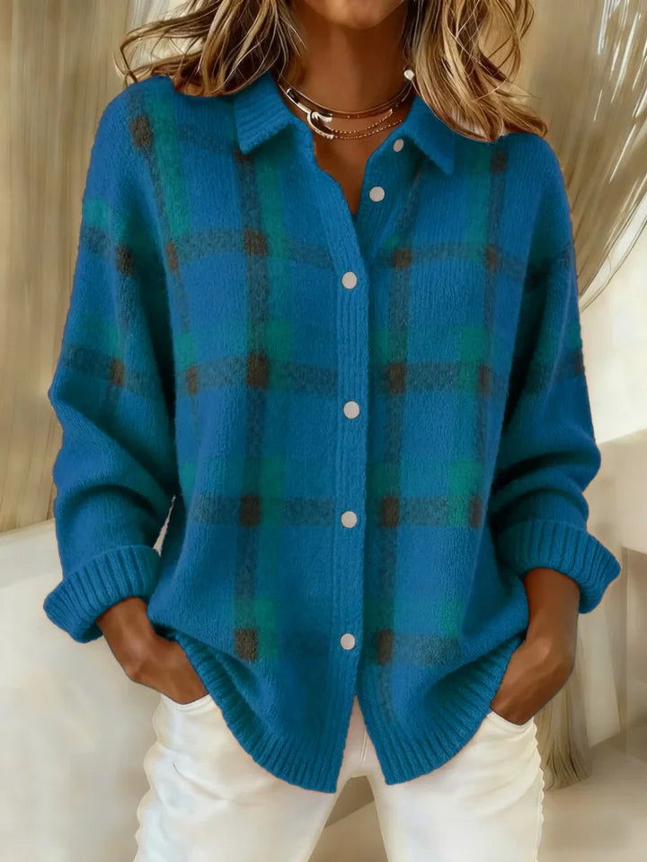 Thandi Vintage Check Sweater