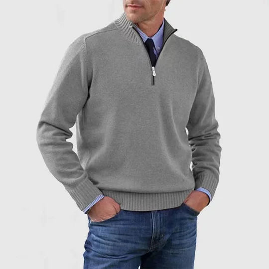 Phalen | Classic Half Zip Sweater