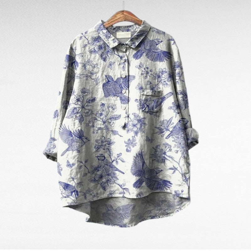 Mireva - Elegant Vintage Blouse