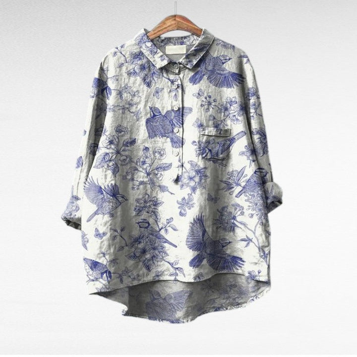 Mireva - Elegant Vintage Blouse