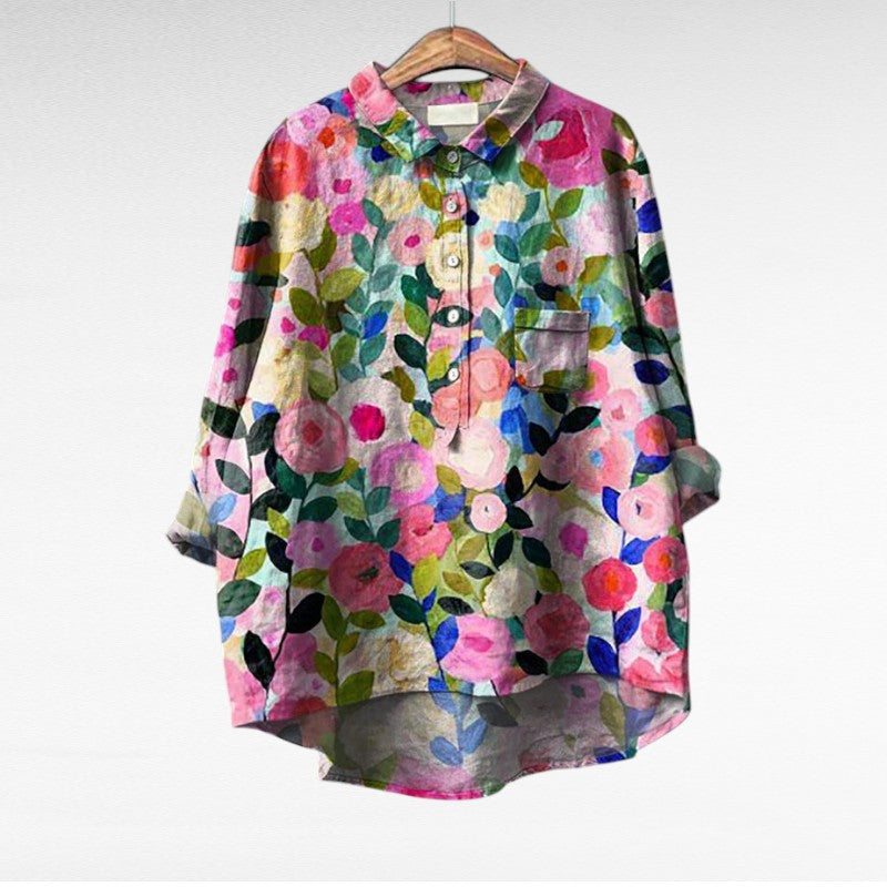 Mireva - Elegant Vintage Blouse