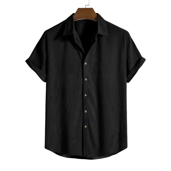 Shirt with Buttons and Short Sleeves