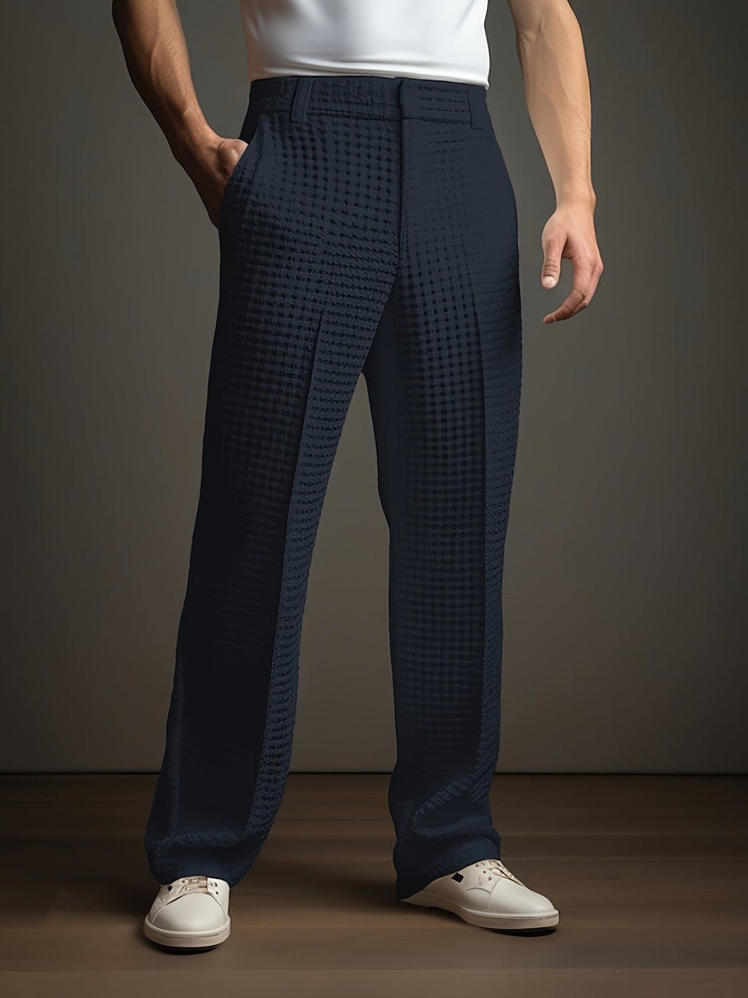 Harmen - Wide Leg Pants With Side Pockets