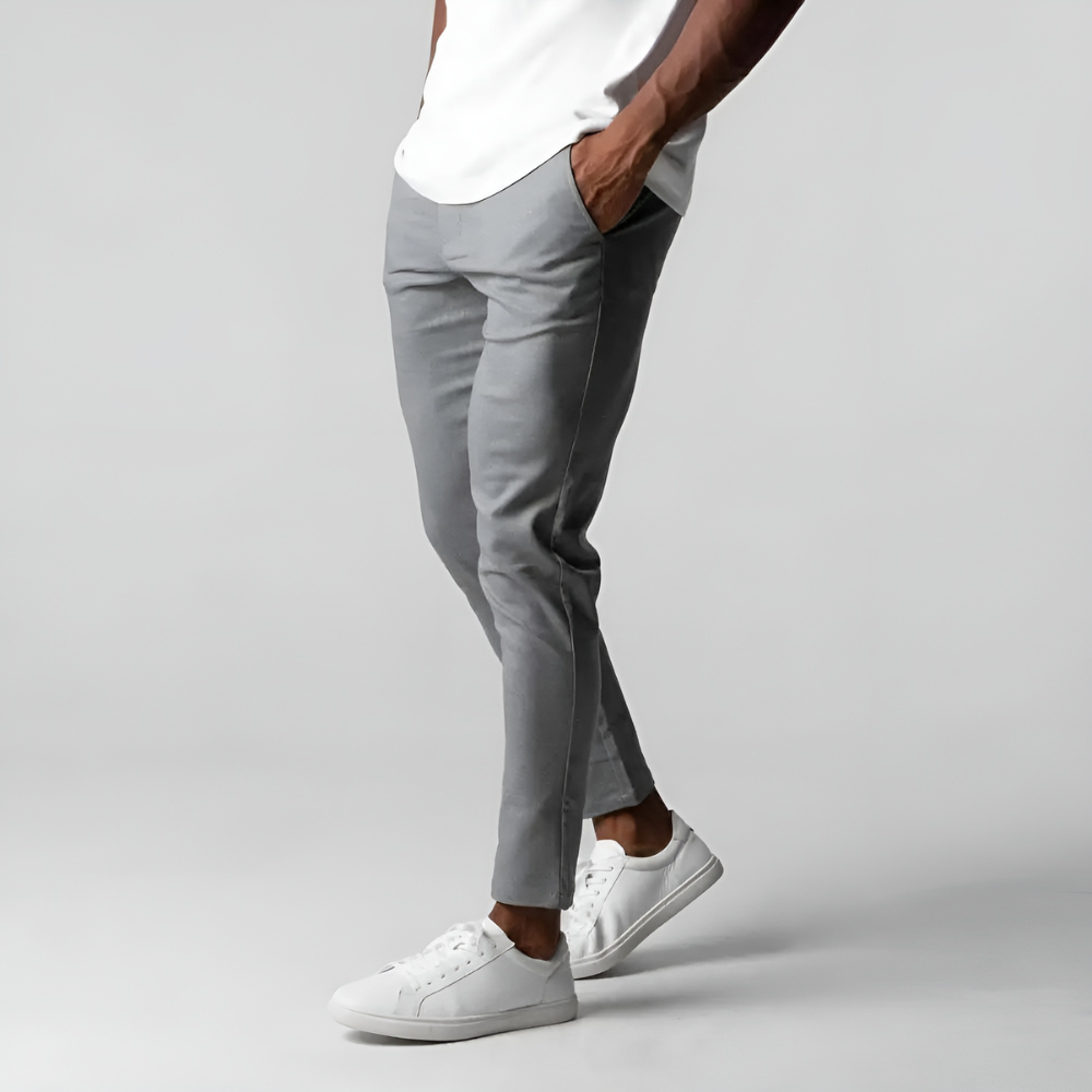 Simon | Business Casual Slim Fit Trousers for Men