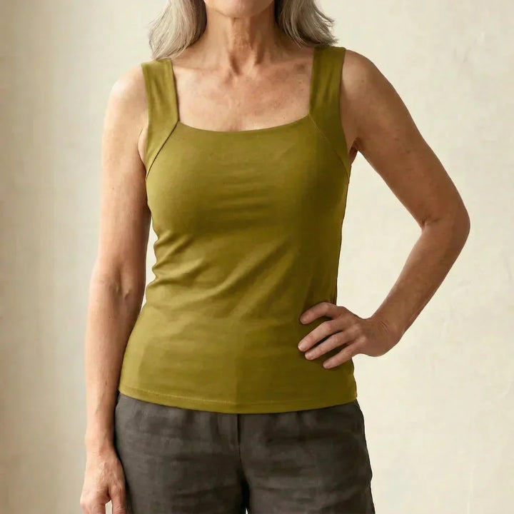 Roxy | Built-In Comfort Bra Tank Top