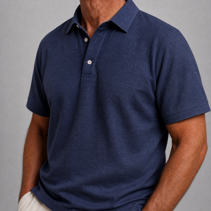 Tommaso | Elegant Linen Polo