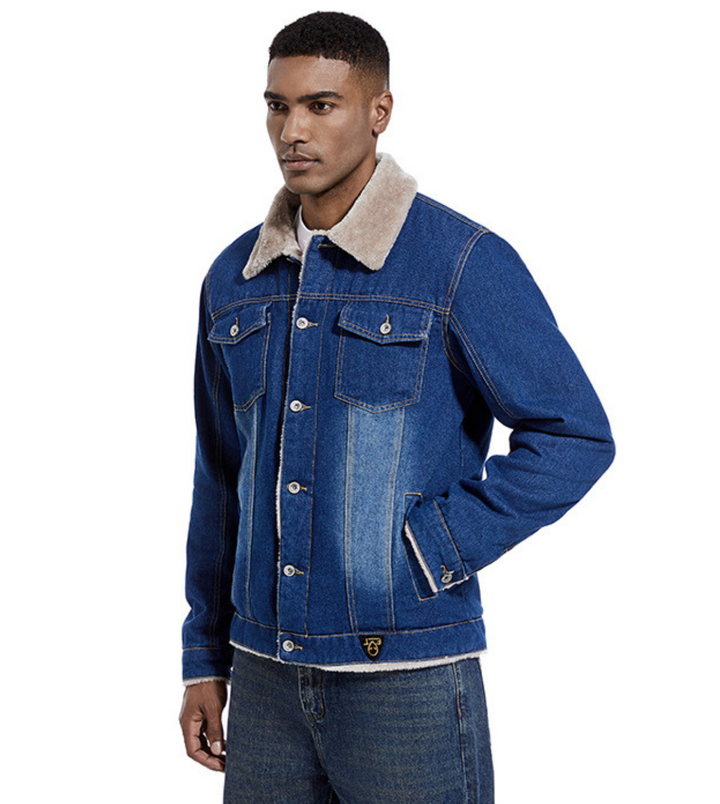 Evan™ | Modern Denim Jacket
