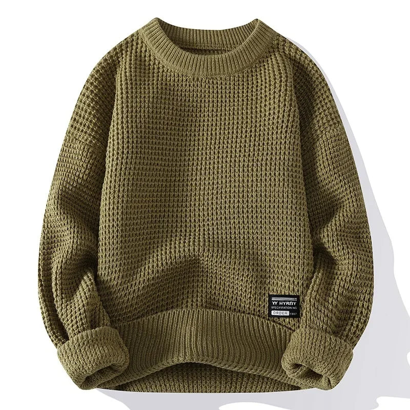 Christopher - Premium Honeycomb Knit Sweater