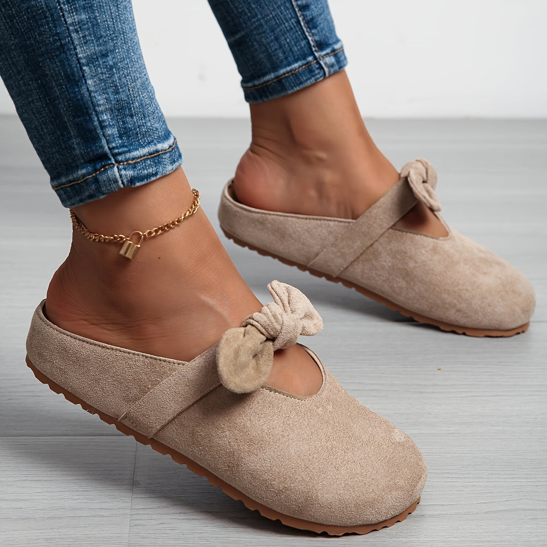 Minaya | Bow Strap Mule Clogs