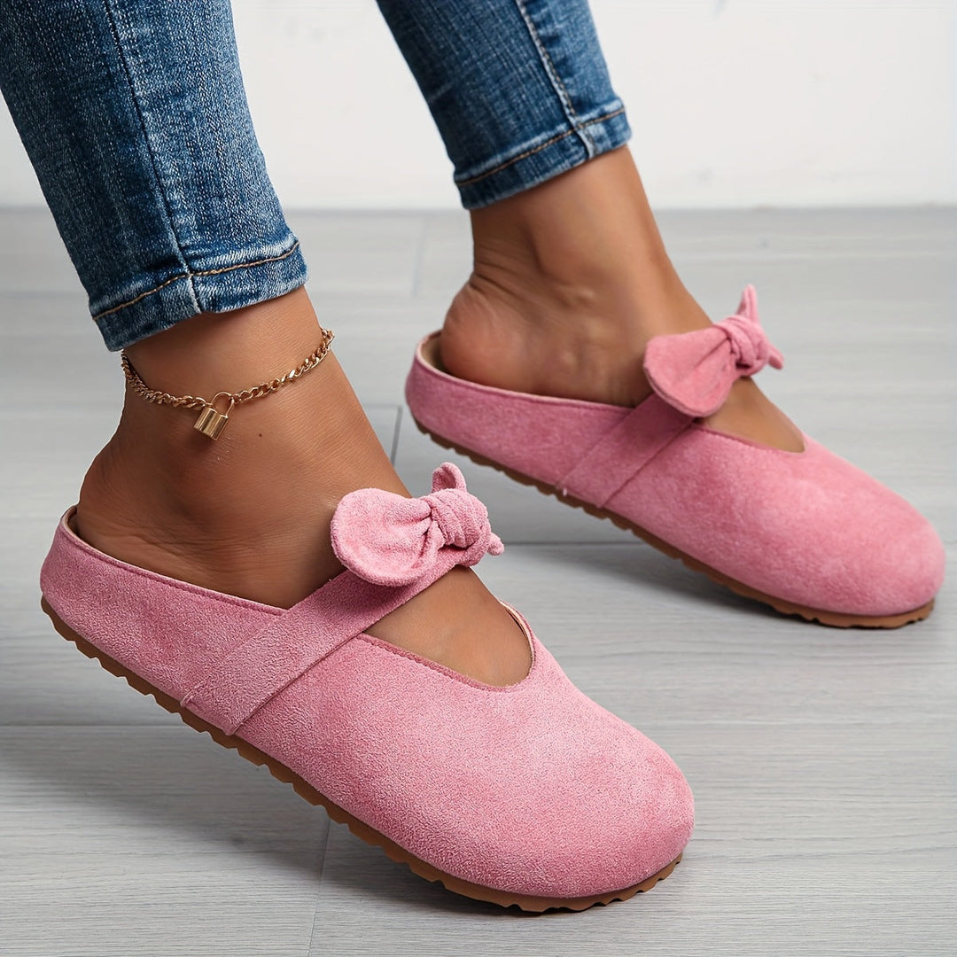 Minaya | Bow Strap Mule Clogs