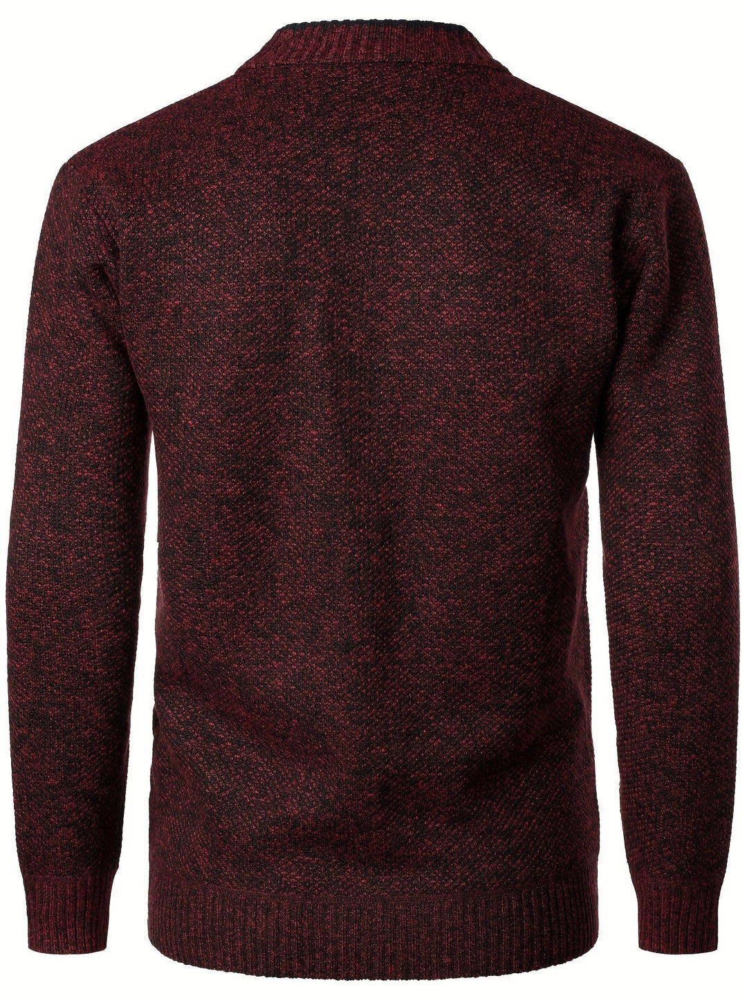 Men's Knitted Cardigan with Buttons