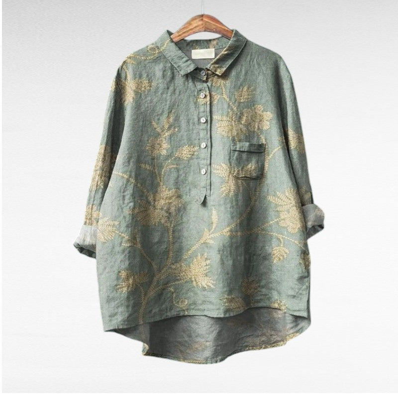 Mireva - Elegant Vintage Blouse
