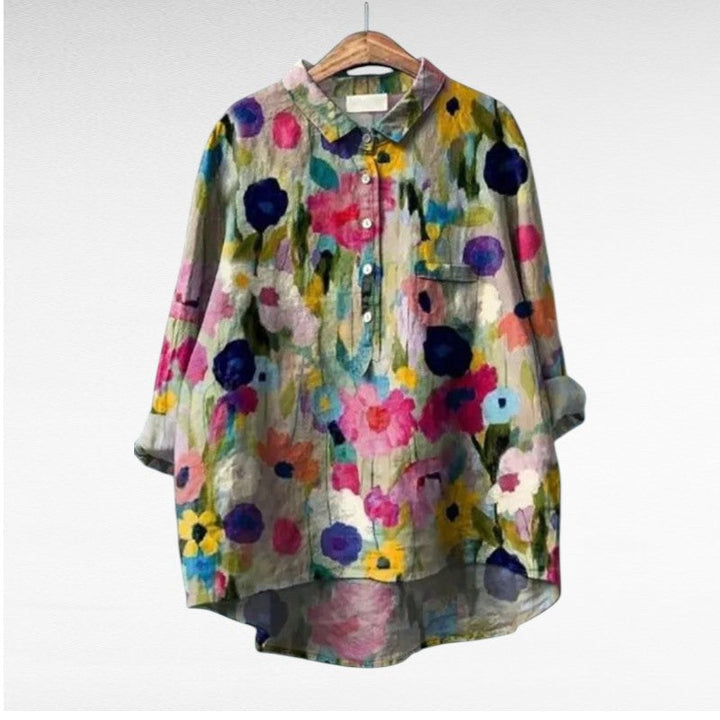Mireva - Elegant Vintage Blouse