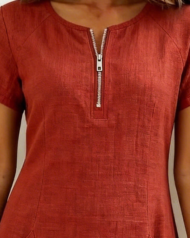 Van Elst Mode® | Dress with Zip Pocket